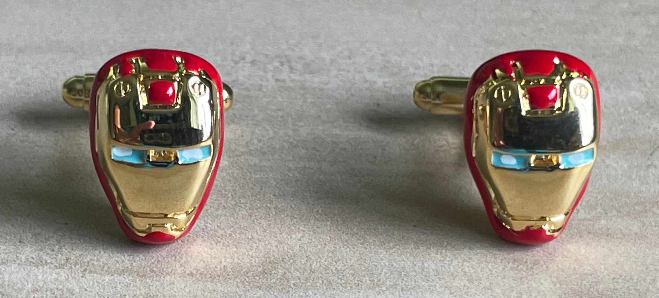 Iron Man Helmet Cufflinks