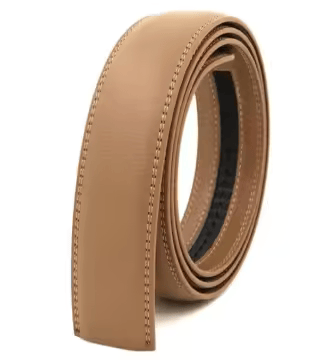 Tan leather belt